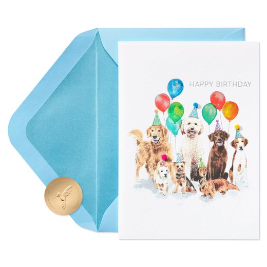 The Best Day Ever Dog Birthday Greeting Card