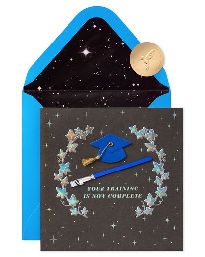 May The Force Be With You Star Wars Graduation Greeting Card