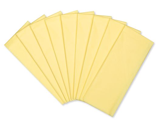 Yellow Tissue Paper, 8-Sheets