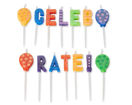 Celebration Birthday Candles 14-Count