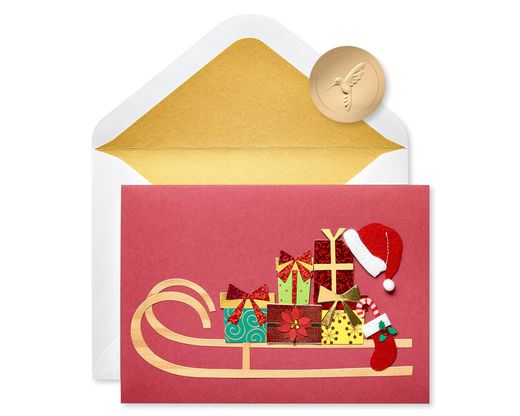 Special Delivery Christmas Greeting Card