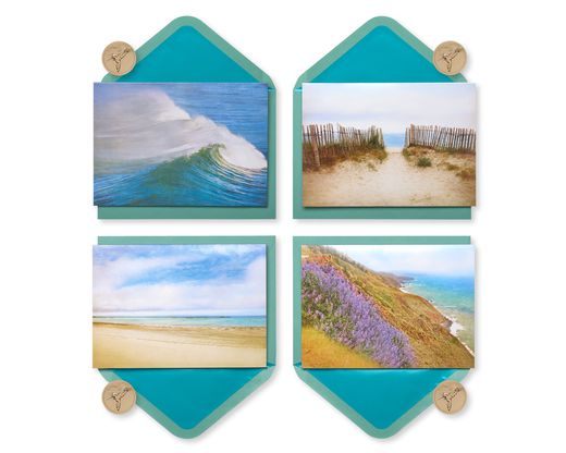 By the Sea Keepsake Boxed Blank Cards and Envelopes 20-Count