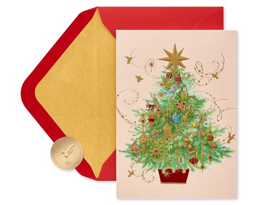 Christmas Tree Christmas Greeting Card