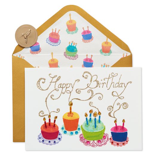 Cupcakes Birthday Greeting Card
