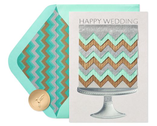 A Sweet Life Together Wedding Greeting Card