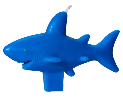 Shark Birthday Candle 1-Count