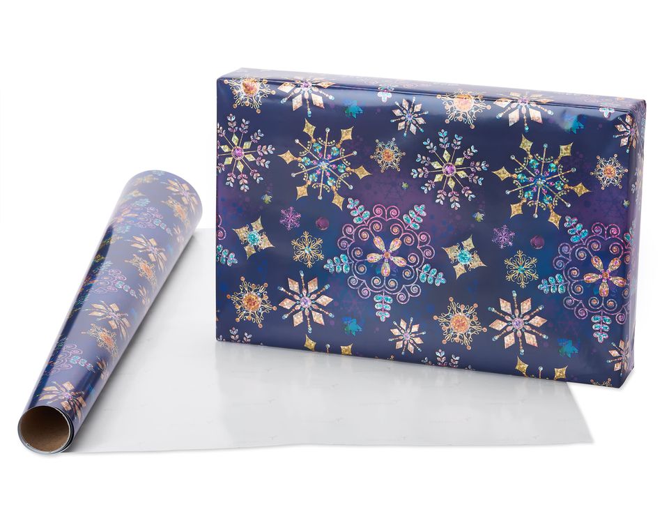 Metallic Trio Holiday Wrapping Paper, 3 Rolls