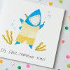 Shark Birthday Greeting Card for Kids