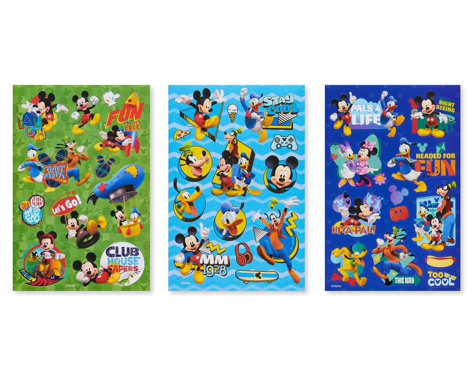 Disney Junior Mickey Mouse Sticker Sheets, 144-Count