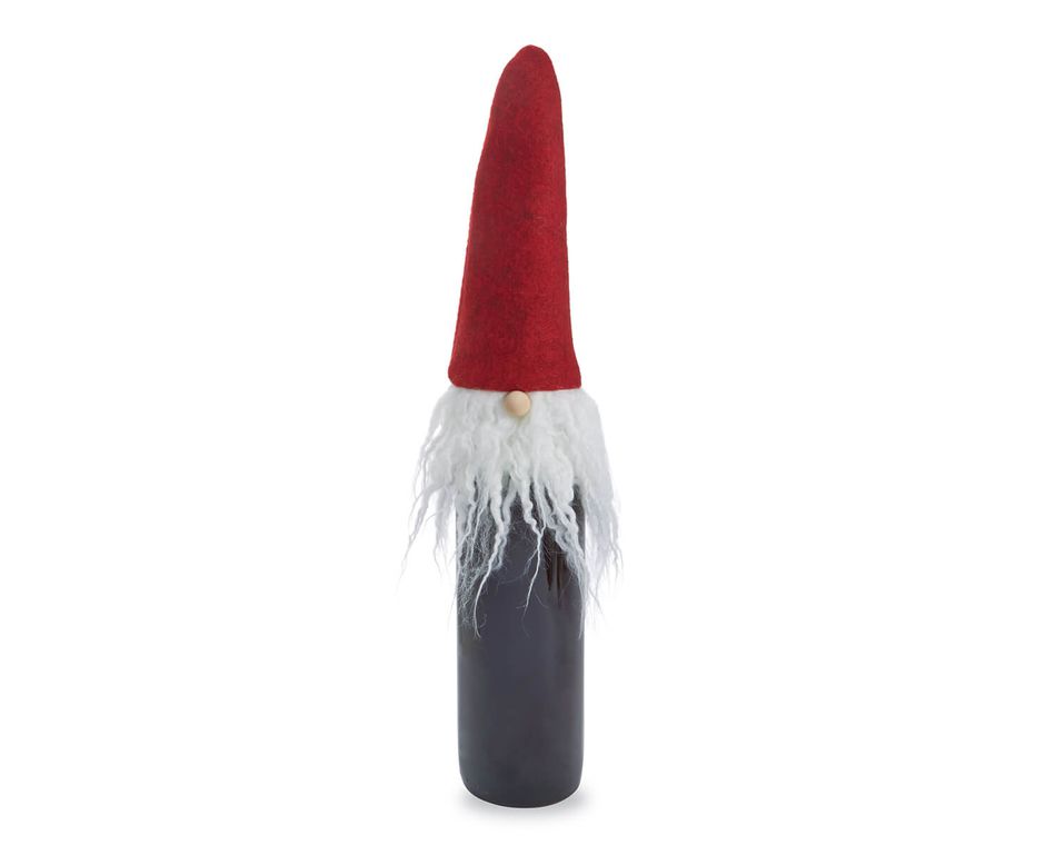 Mud Pie Red Gnome Bottle Topper