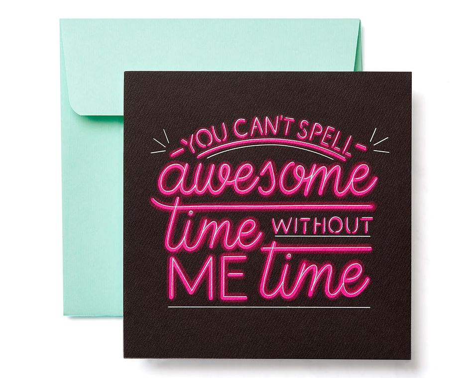 Awesome Time Birthday Greeting Card