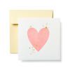 Heart Blank Card - Birthday, Friendship, Thinking of You, Anniversary, Wedding
