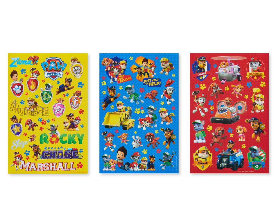 Paw Patrol Sticker Sheets, 264-Count