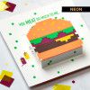 Hamburger Birthday Greeting Card 