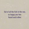 Dolphins Greeting Card for Couple - Engagement, Wedding, Anniversary
