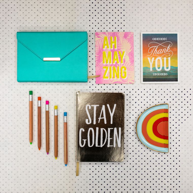 Eccolo Stay Golden Style Journal Lifestyle