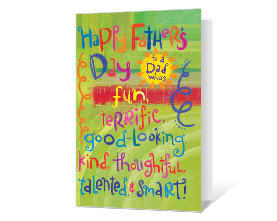 Terrific Dad Printable