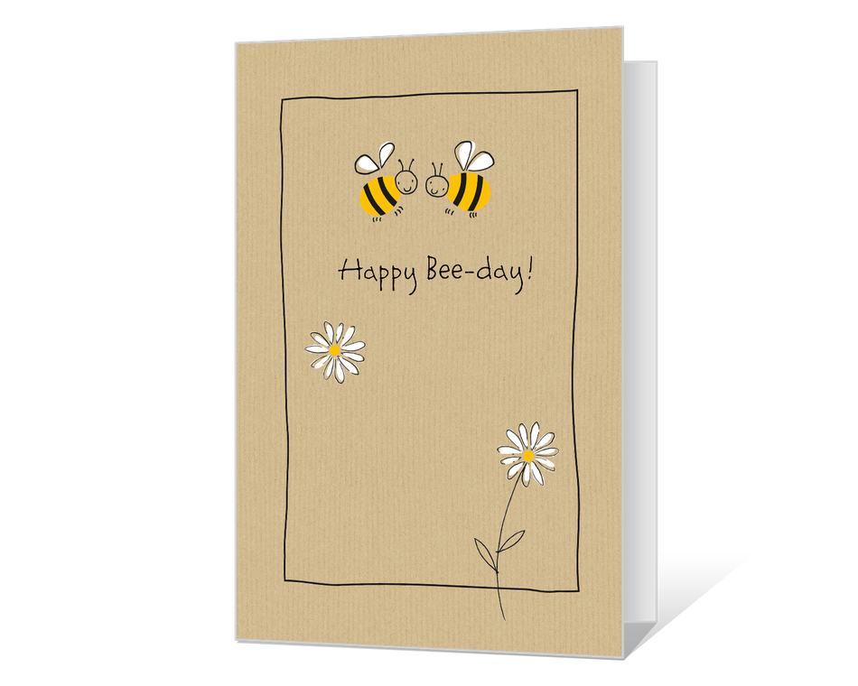 Bee Happy Printable