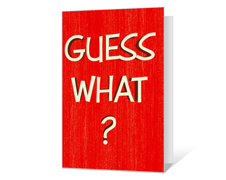 Guess What? Printable