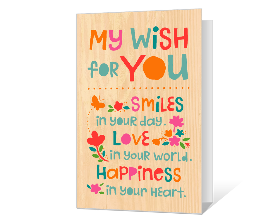 Wish for Today Printable