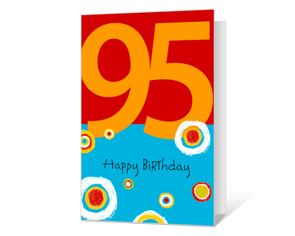95th Birthday Printable