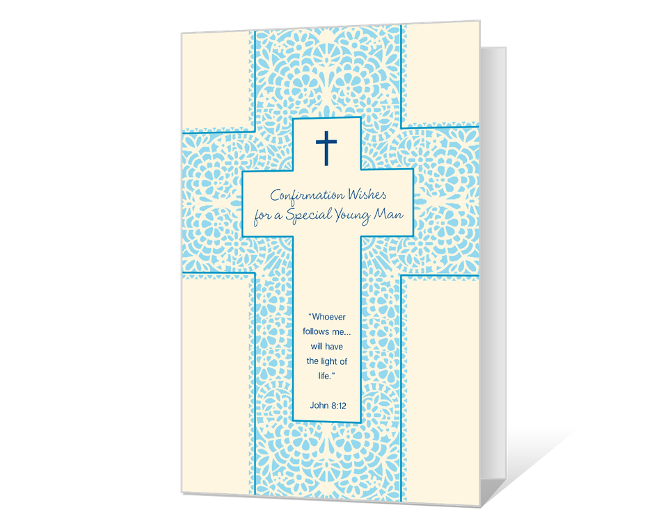 Confirmation for a Young Man Printable