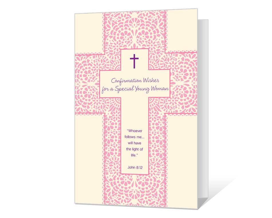 Confirmation for a Young Woman Printable