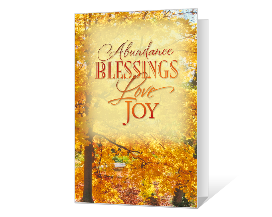 Blessings at Thanksgiving Printable