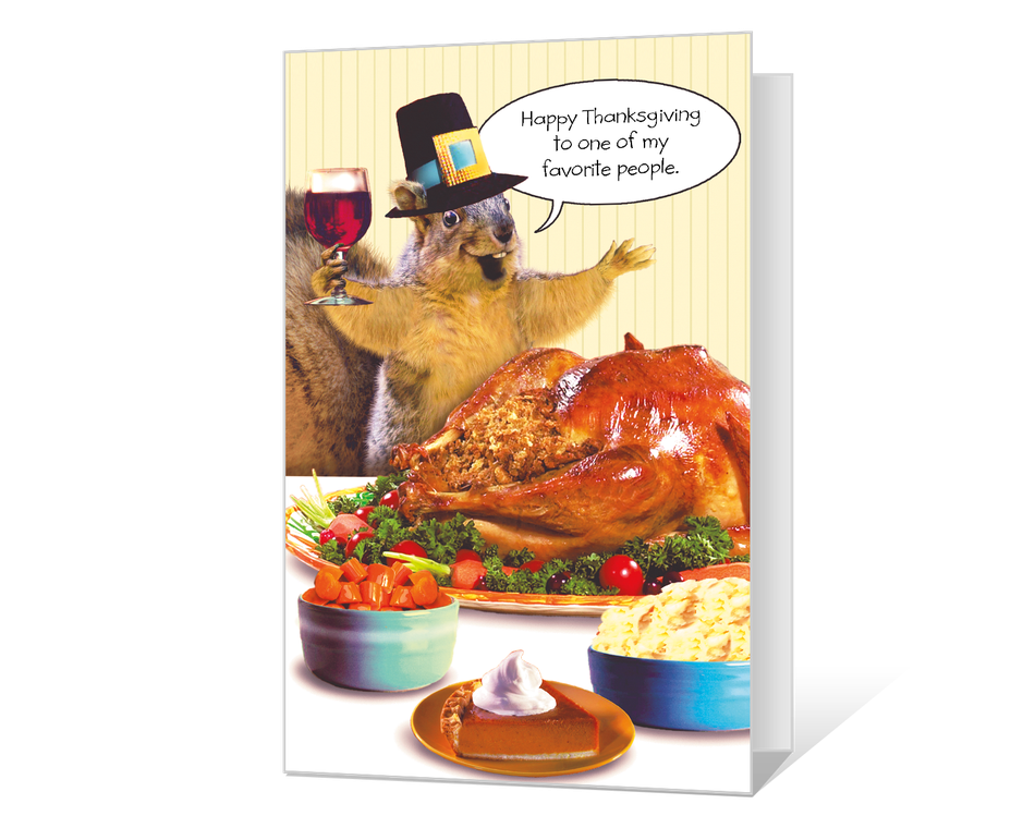 Nutty Thanksgiving Printable