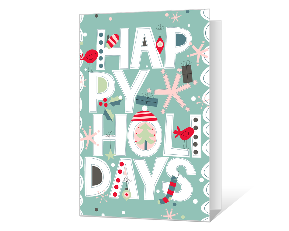 Happy Holidays Printable