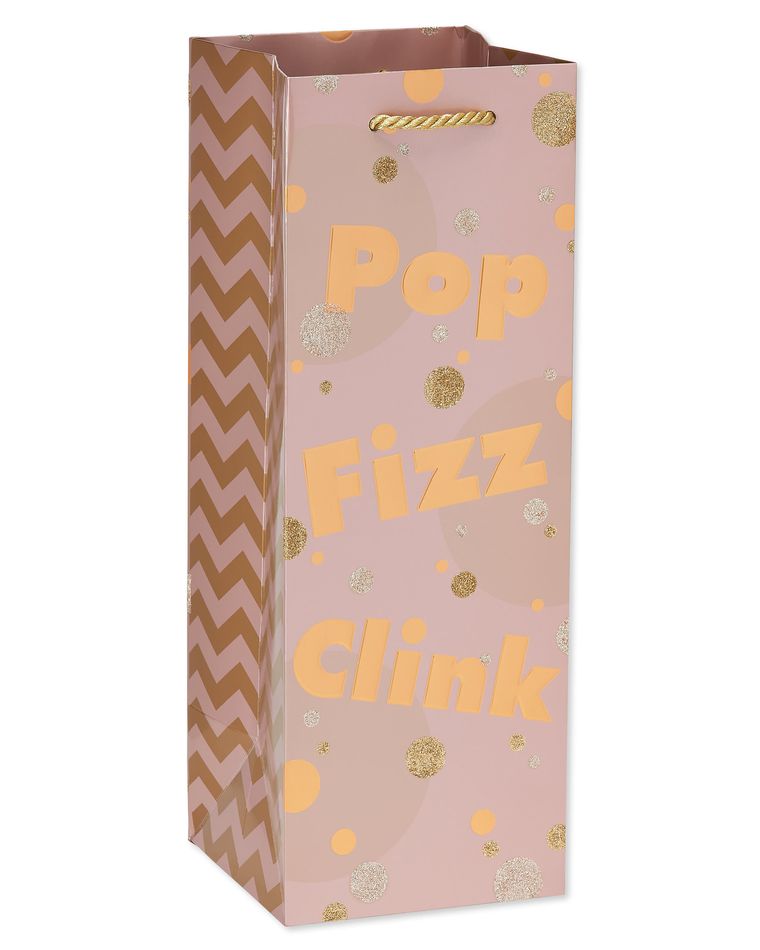 Pop Fizz Clink Wine Bag