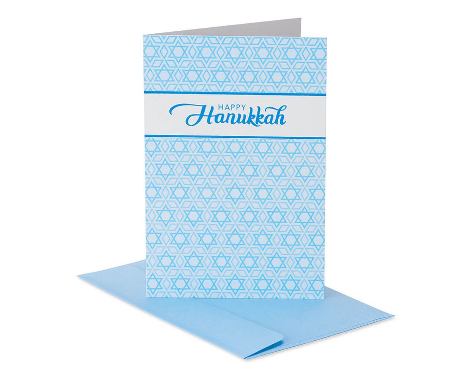 Happy Hanukkah Card, 6-Count 