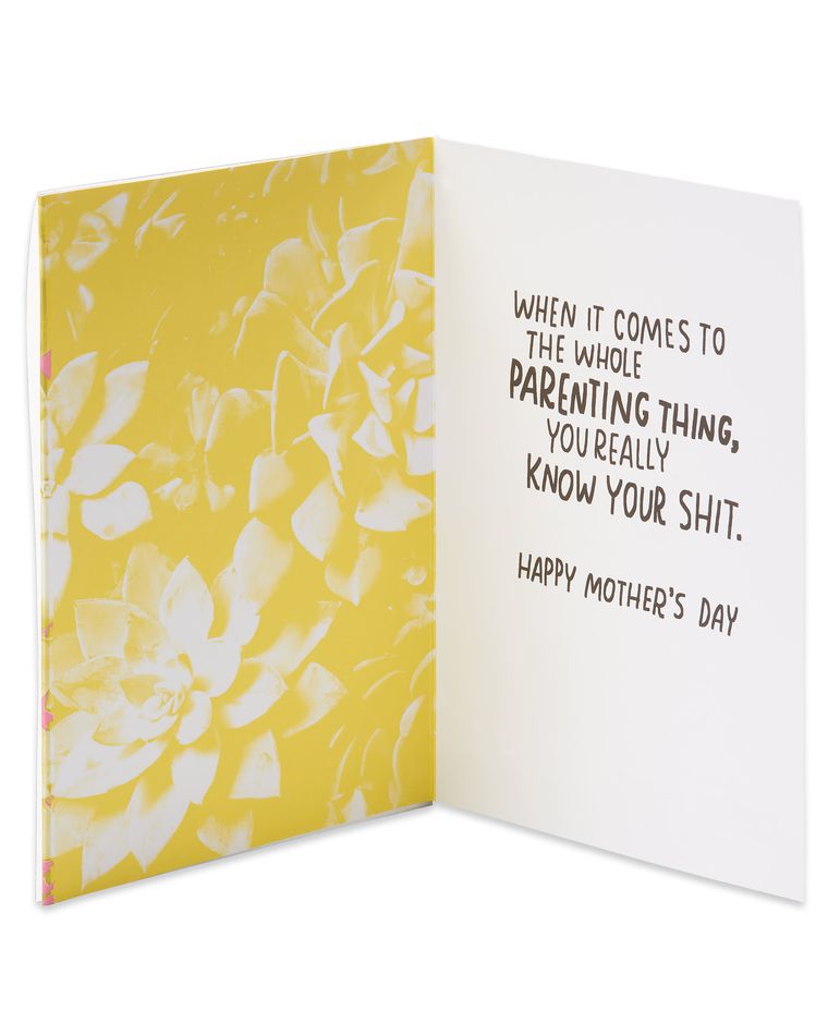 Bad-Ass Mother's Day Card