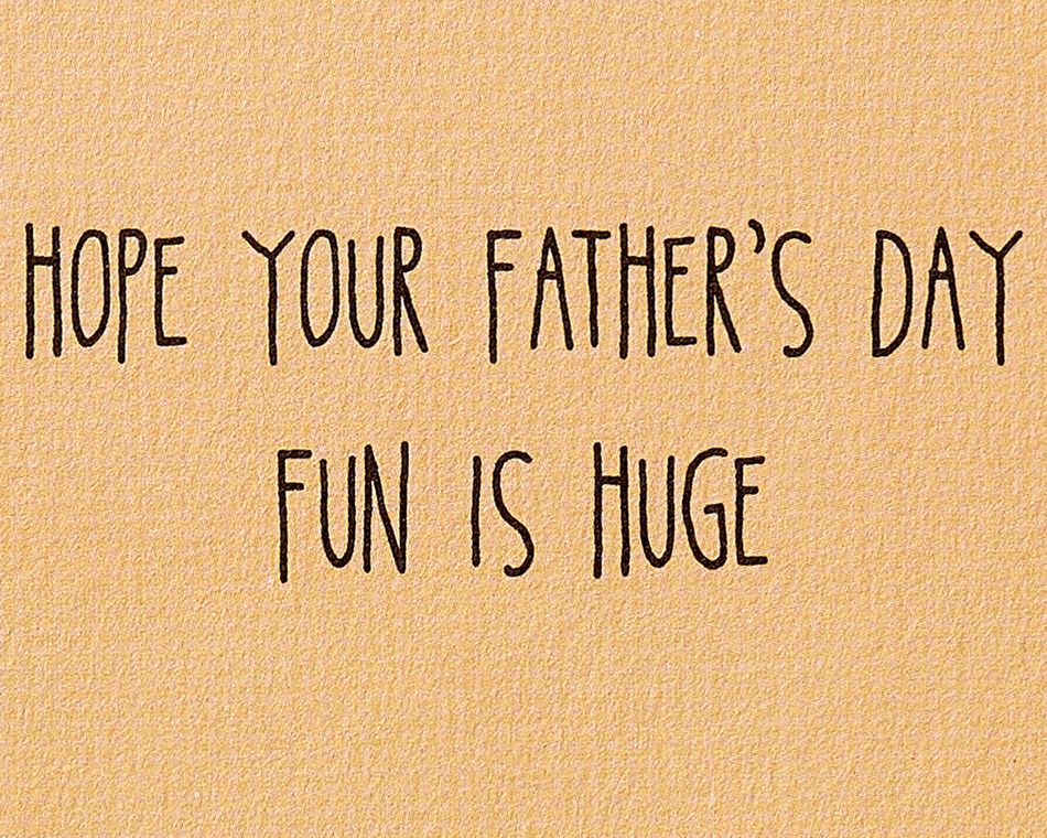 Father's Day Fun Father's Day Greeting Card