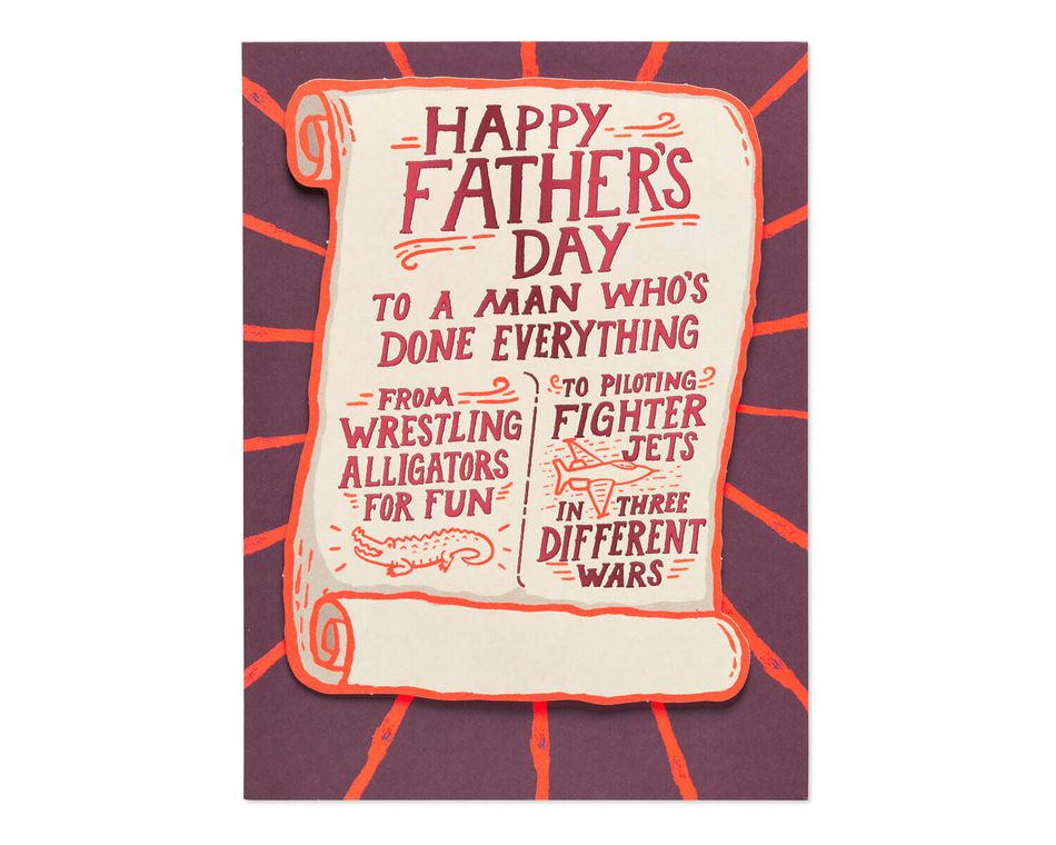 Legendary Father's Day Card 