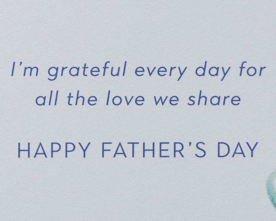 I'm Grateful Father's Day Greeting Card for Husband