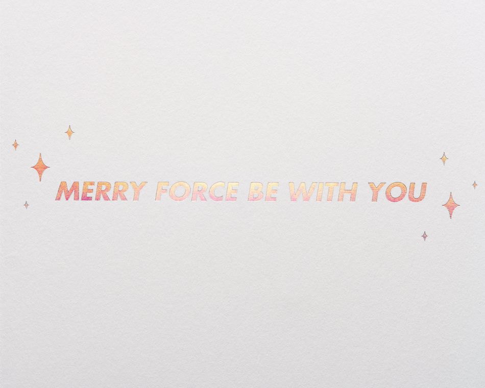 Star Wars Holiday Ornaments Christmas Cards Boxed, 8-Count