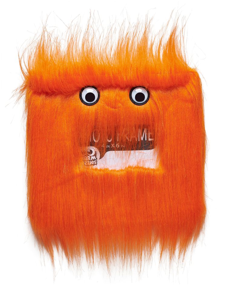 Warm Fuzzy Orange Picture Frame