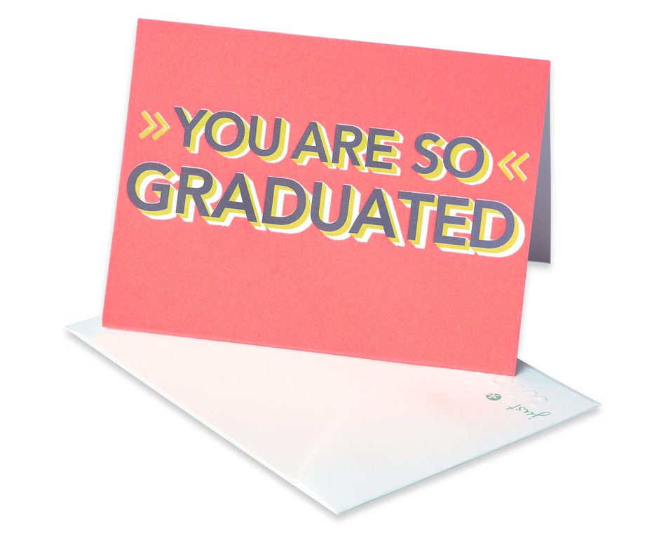 So Graduated Graduation Card