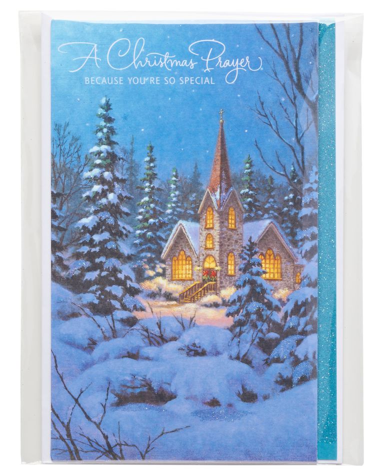 A Christmas Prayer Christmas Card