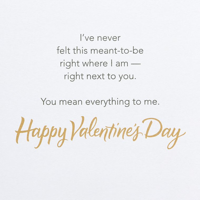 Love You More Valentine's Day Card