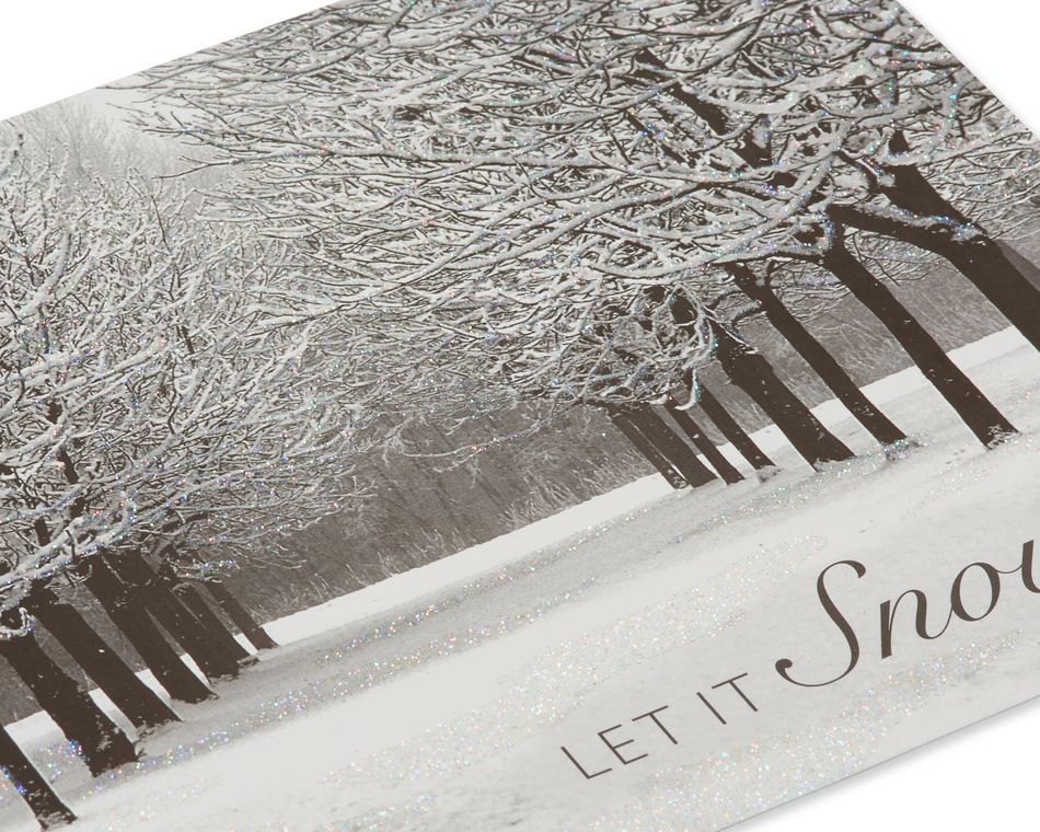 Let it Snow Holiday Boxed Cards, 14 Count