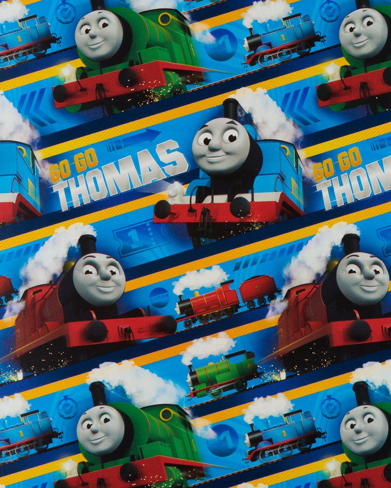 Gift Tag and Birthday Card THOMAS and FRIENDS Birthday Pack Wrapping Paper 