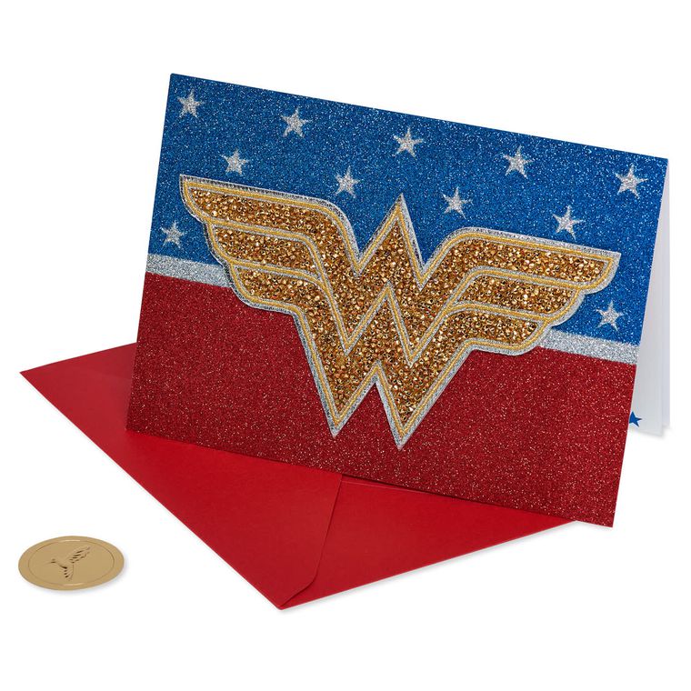 Wonder Woman Birthday Greeting Card 