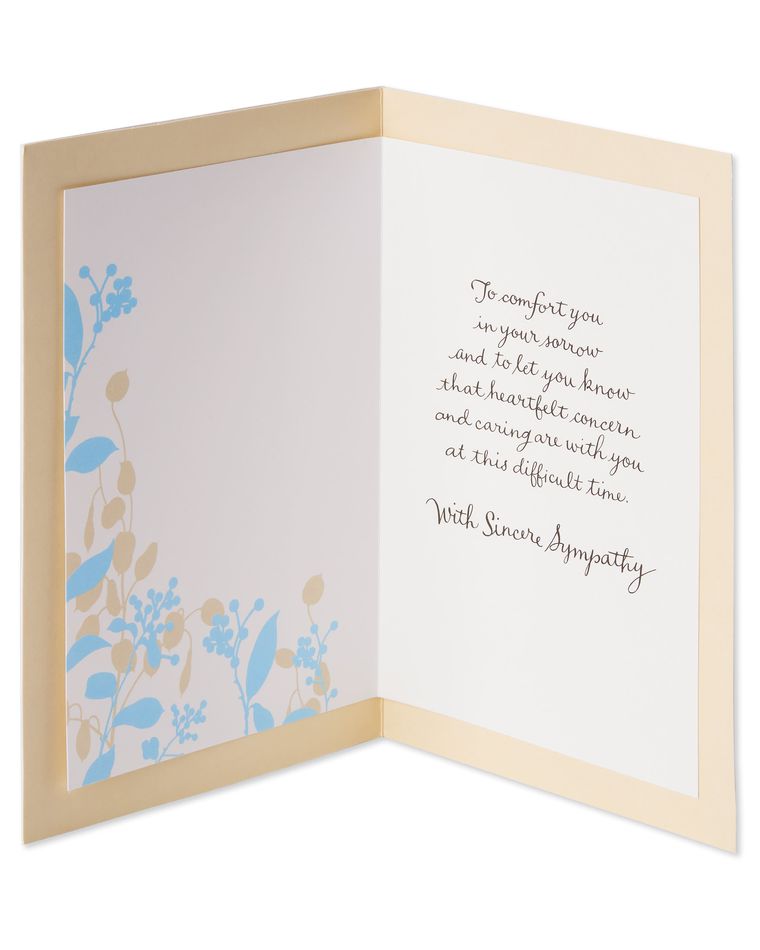 Cherished Sympathy Card 