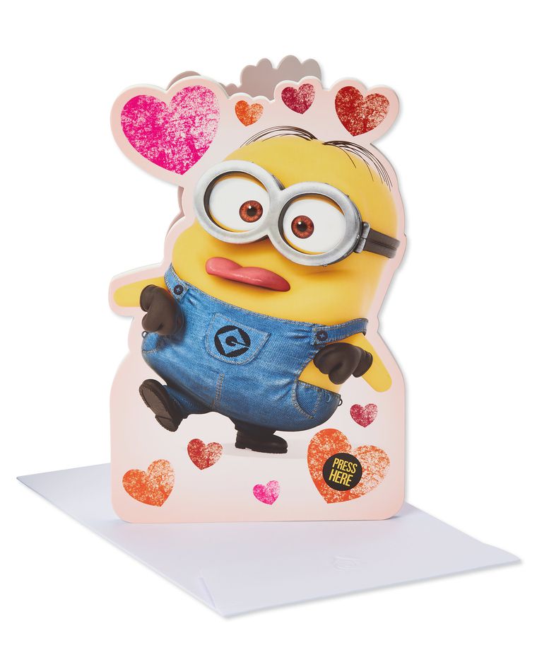 Despicable Me Valentine's Day Card