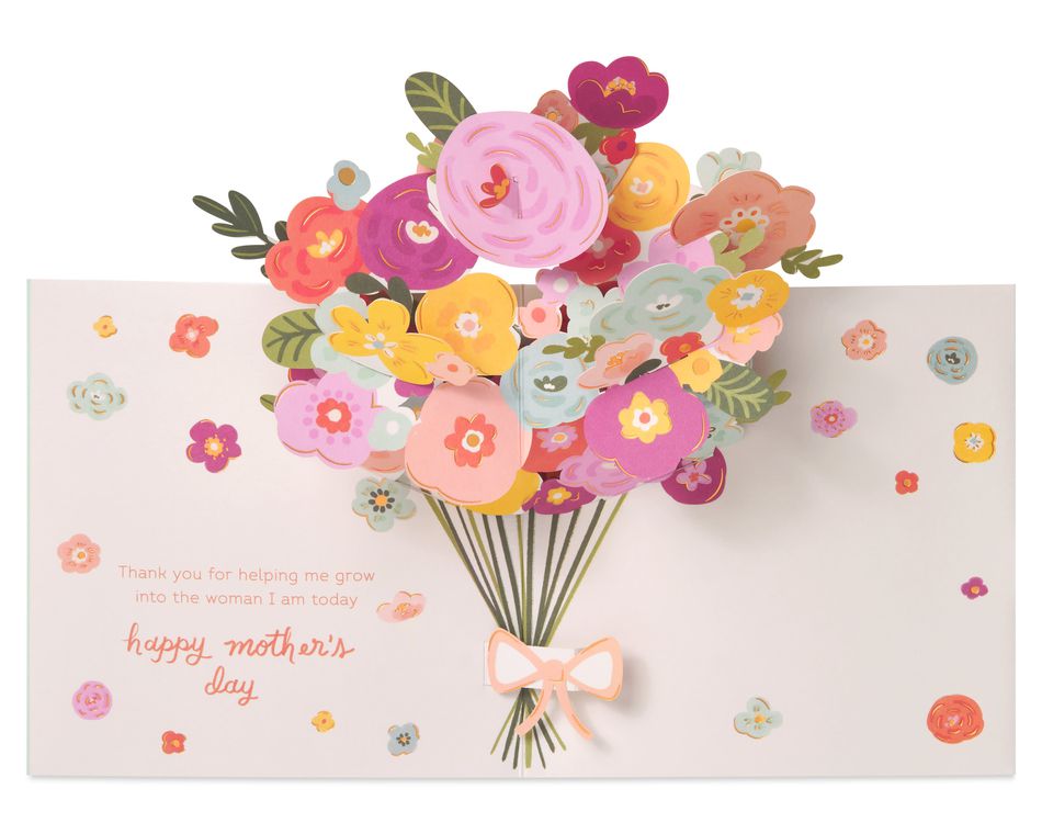 Helping Me Grow Mother's Day Greeting Card