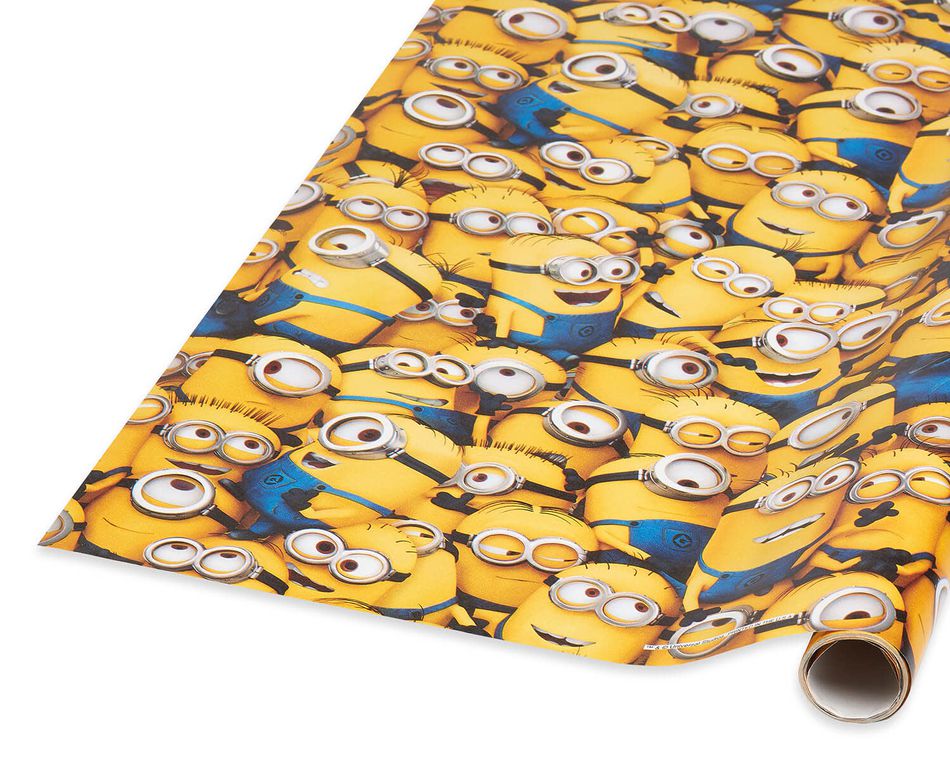 Despicable Me Wrapping Paper, 20 sq. ft.