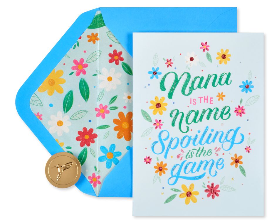 Spoiling is the Game Mother's Day Card for Grandma