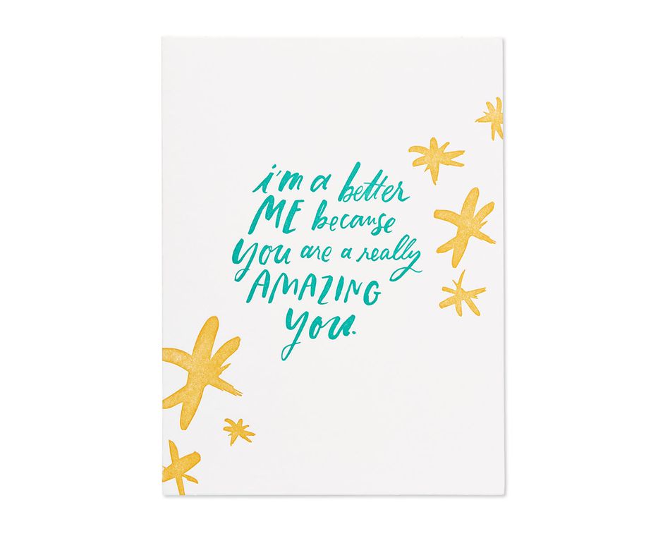 you're amazing mother's day card